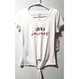 VOGO | Activewear White Top